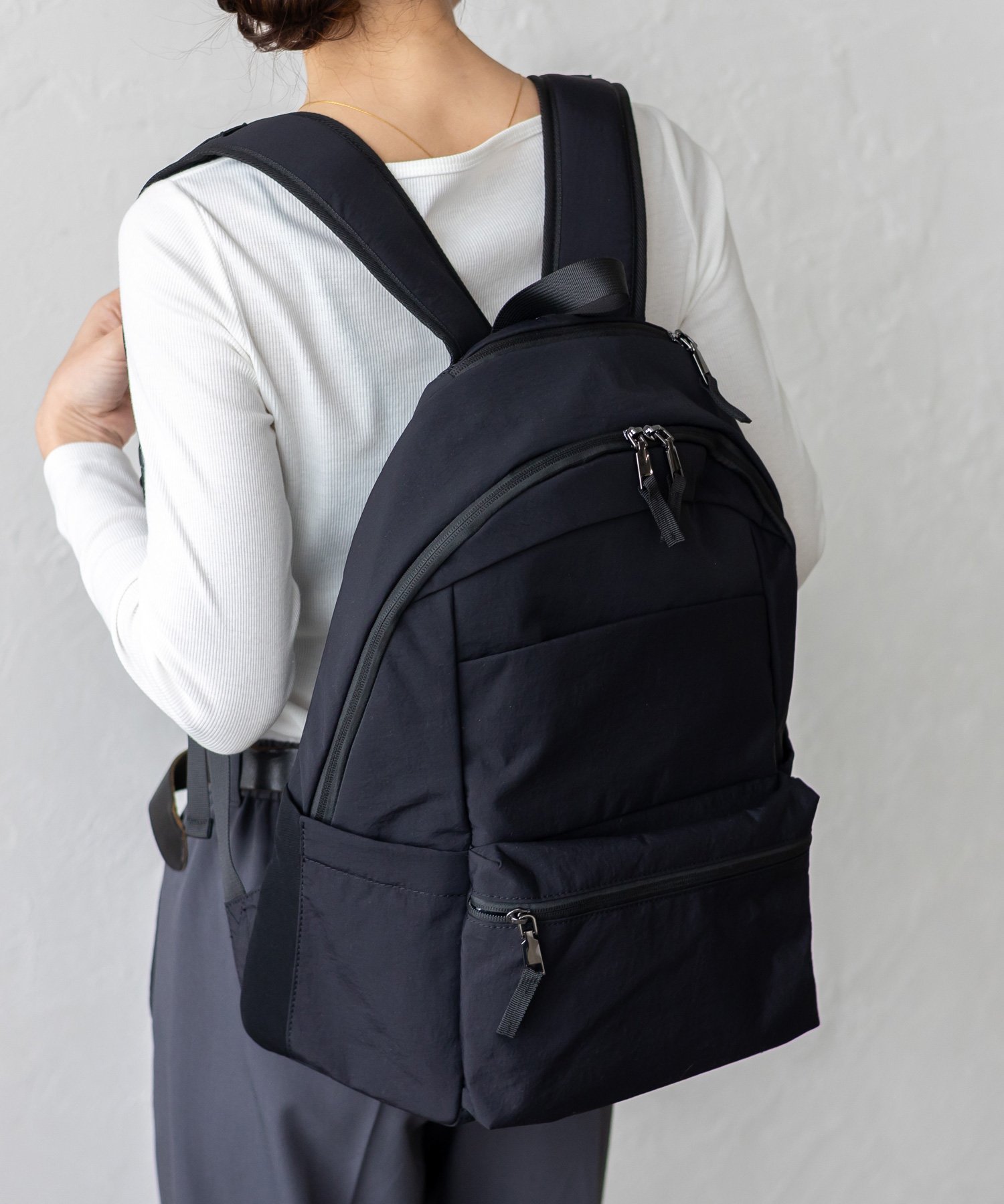 【SALE／40%OFF】Depral 19ポケット マザーズリュック(インナーバッグ付き) レディース きれいめ 撥水 ヴィータフェリーチェ バッグ リュック・バックパック グレー ブラック【送料無料】