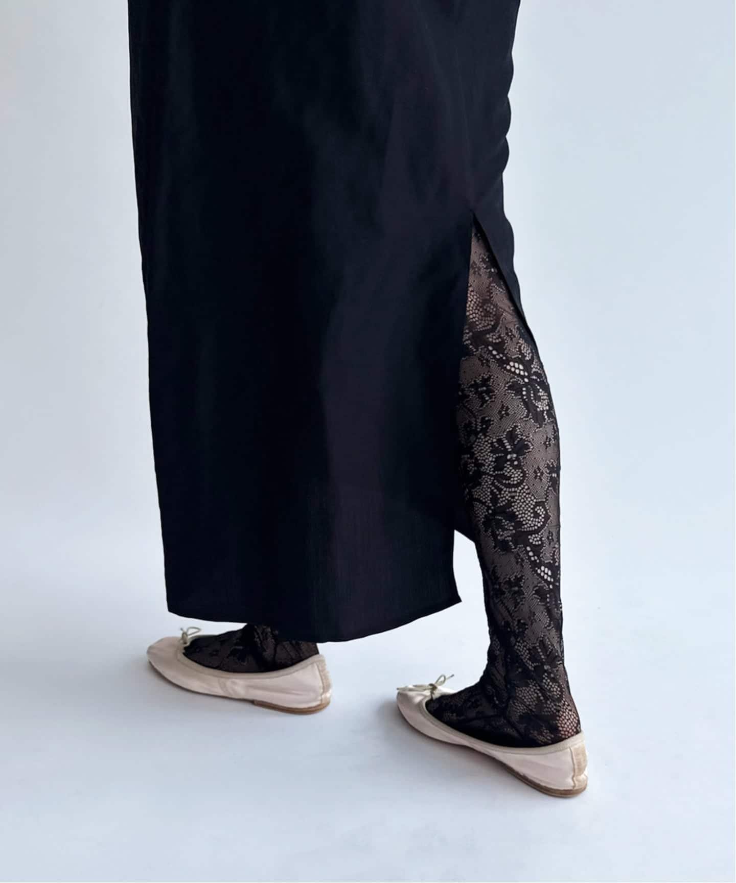 EDIT.FOR LULU 【NOHRA/ノーラ】Lace jacquad socks エディット フォー ルル 靴下・レッグウェア 靴下 ホワイト ブラック【送料無料】