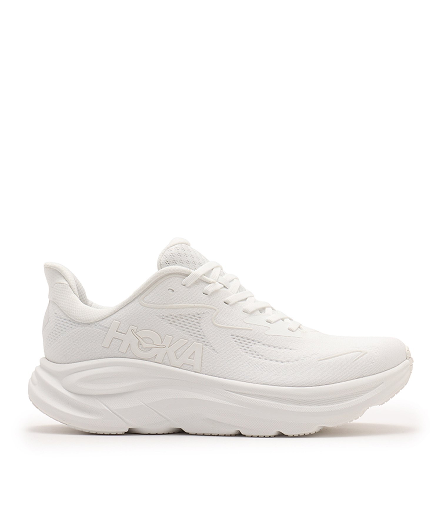 HOKA CLIFTON 10 WHITE / WHITE アトモス シューズ・靴 スニーカー ホワイト