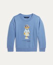 POLO RALPH LAUREN (ガールズ 2才~6才)Polo ベア フリース ボクシー スウェットシャツ ラルフローレン トップス スウェット・トレーナ...