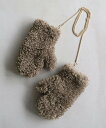 【SALE/40%OFF】HELEN MOORE 【HELEN MOORE】チェーン付きミトン マイカアンドディール ファッション雑貨 手袋 ブラウン【送料無料...