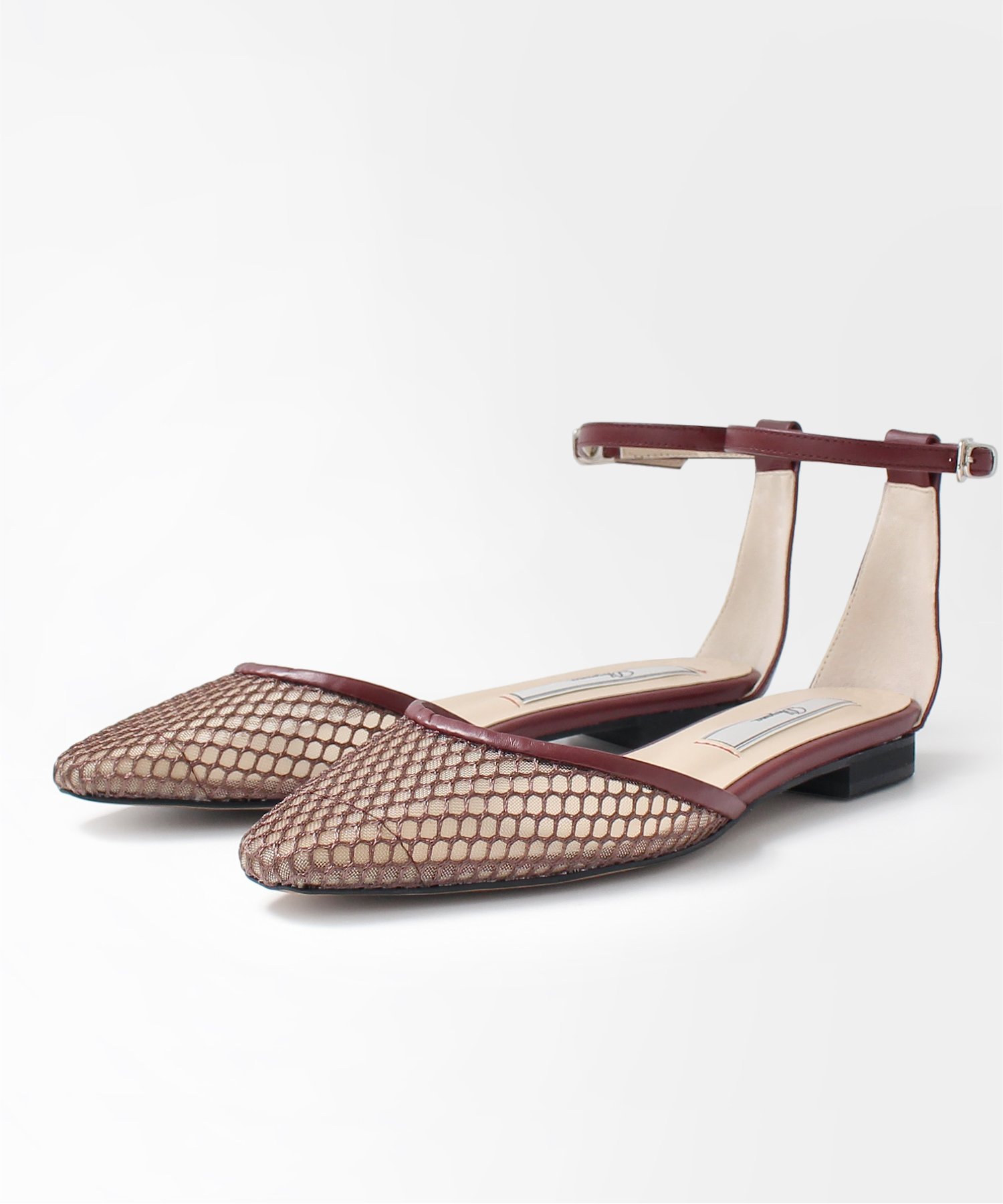 【SALE／50%OFF】Dhyana. 【Dhyana.】メッシュセパレートシューズ ディアナドット シューズ・靴 パンプス ブラウン ブラック【送料無料】