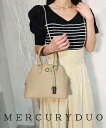 MERCURYDUO 【MERCURYDUO/マーキュリーデュオ】メタルアイレット ハンドバッグ スタイルコード バッグ ハンドバッグ ブラウン ピンク ベージ...