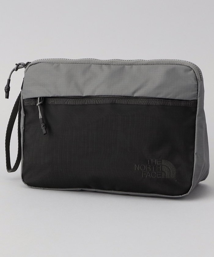 THE NORTH FACE Glam Pouch M フリークスストア 財布・ポーチ・ケース ポーチ グレー ブラック【送料無料】