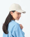 BEAMS HEART WOMEN 麻調 キャップ 25SS ビームス ハート 帽子 キャップ ブラウン グレー ホワイト