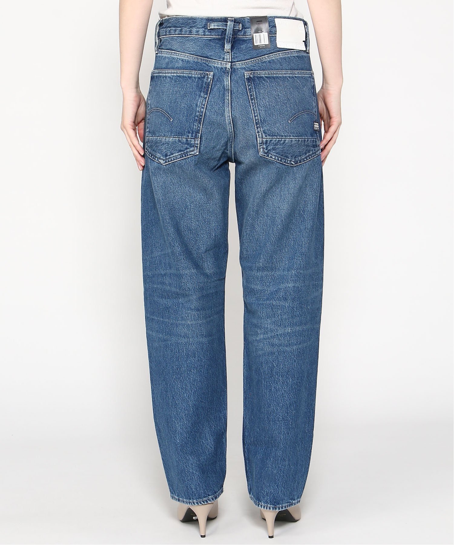 【公式ショップ】TYPE 89 LOOSE JEANS/ワイドルーズストレートジーンズ ジースターロゥ パンツ ジーンズ・デニムパンツ ブルー