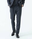 【SALE/50%OFF】BEAMS HEART MEN ピンヘッド トラベル スラックス 24FW(S~XL・セットアップ対応) ビームス アウトレット パンツ スラックス・ドレスパンツ ネイビー ブルー【送料無料】