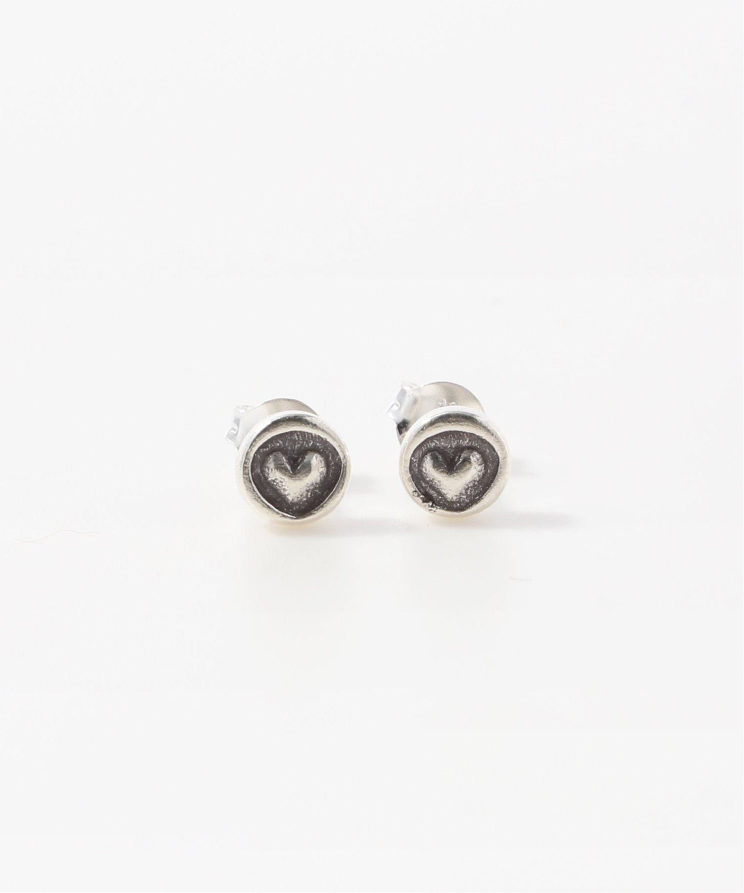 Other - SCALABLANCHE SCALABLANCHE/(W)プチハートサークルピアス(SV925) スカラ アクセサリー・腕時計 ピアス シルバー【送料無料】