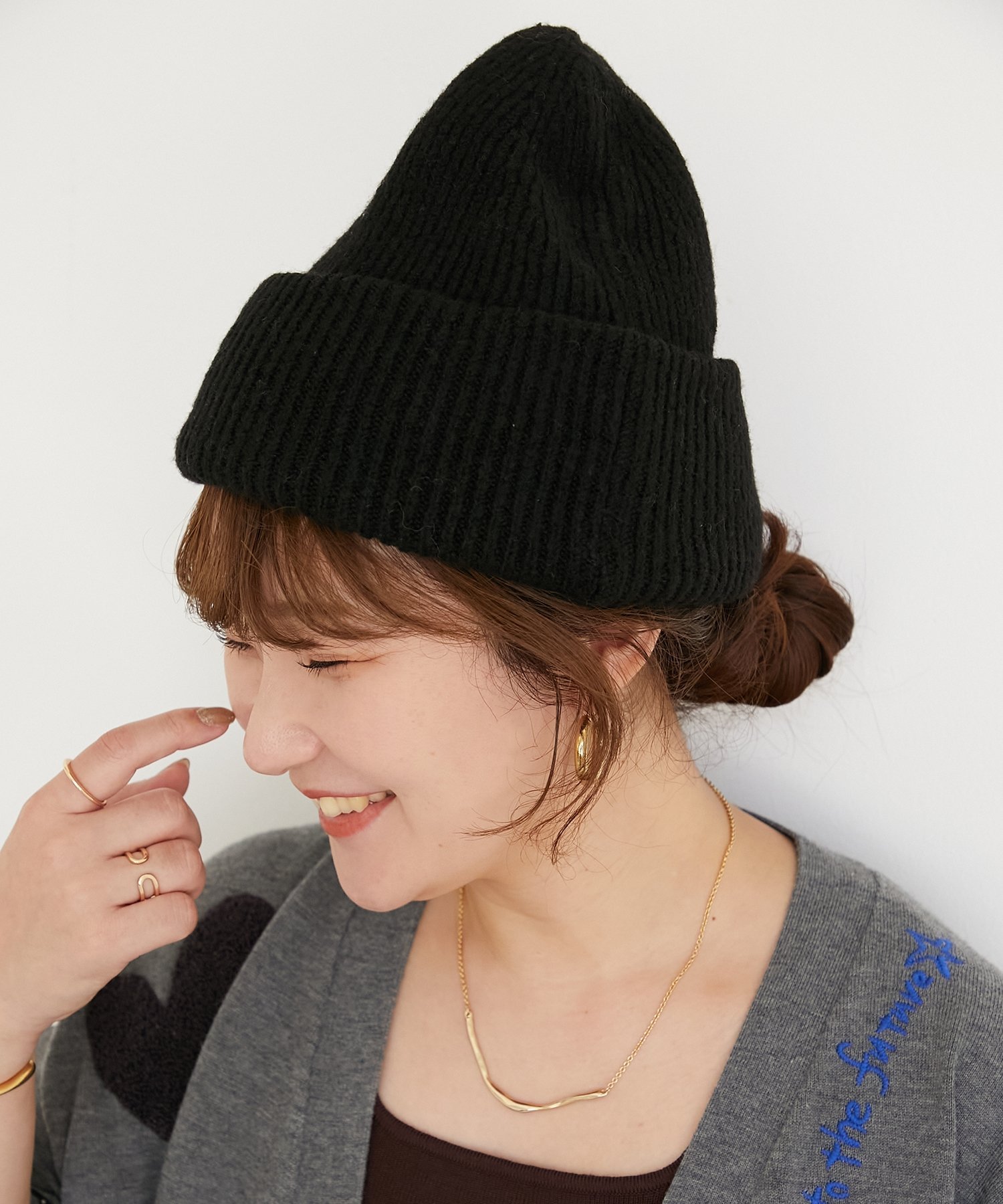 【SALE／20%OFF】le.coeur blanc 《WEB限定アイテム》シンプルニットワッチ ルクー...