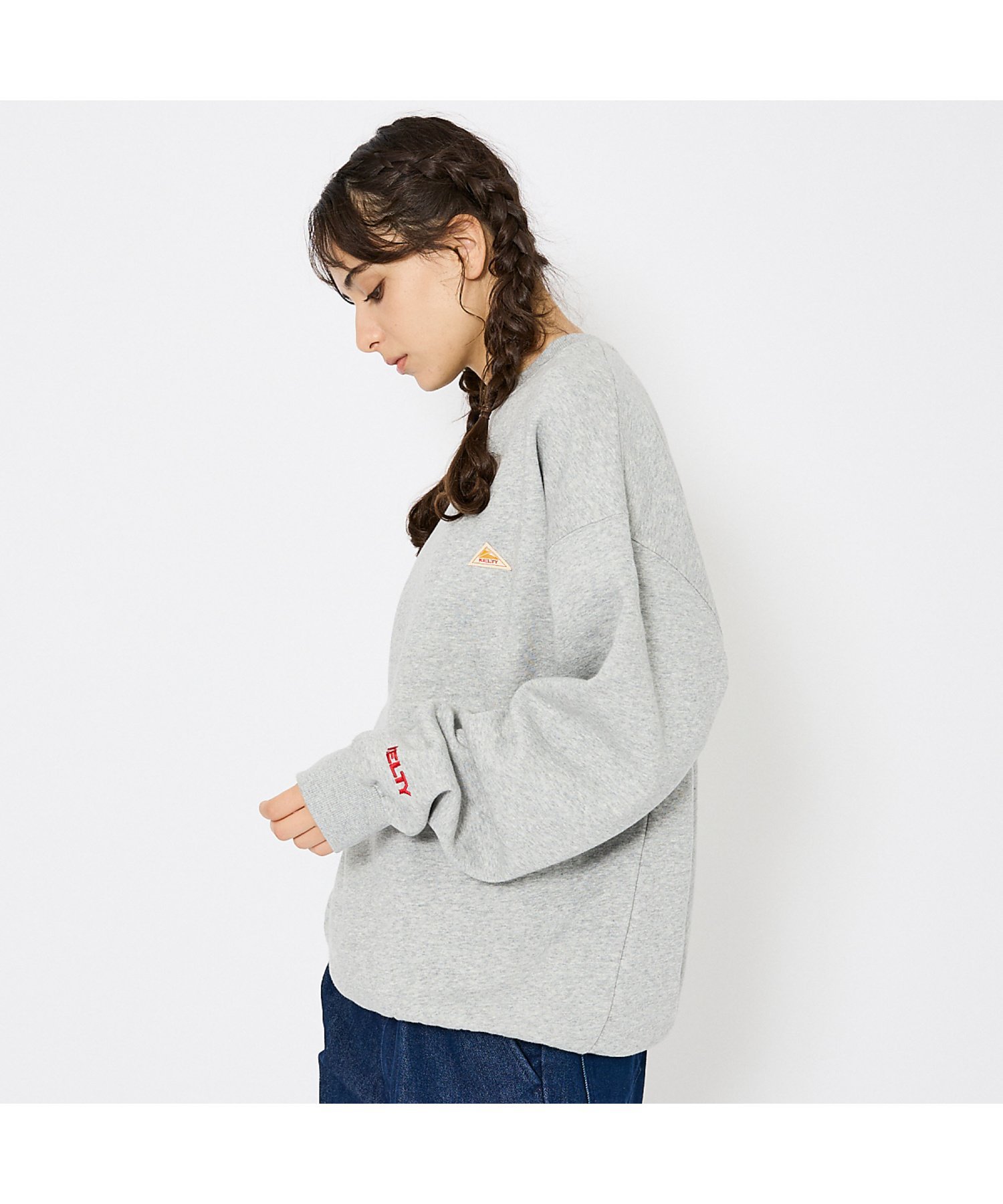 ABAHOUSE LASTWORD 【KELTY / ケルティ】ミニロゴ クルーネックスウェット KE2521306 アバハウス トッ..