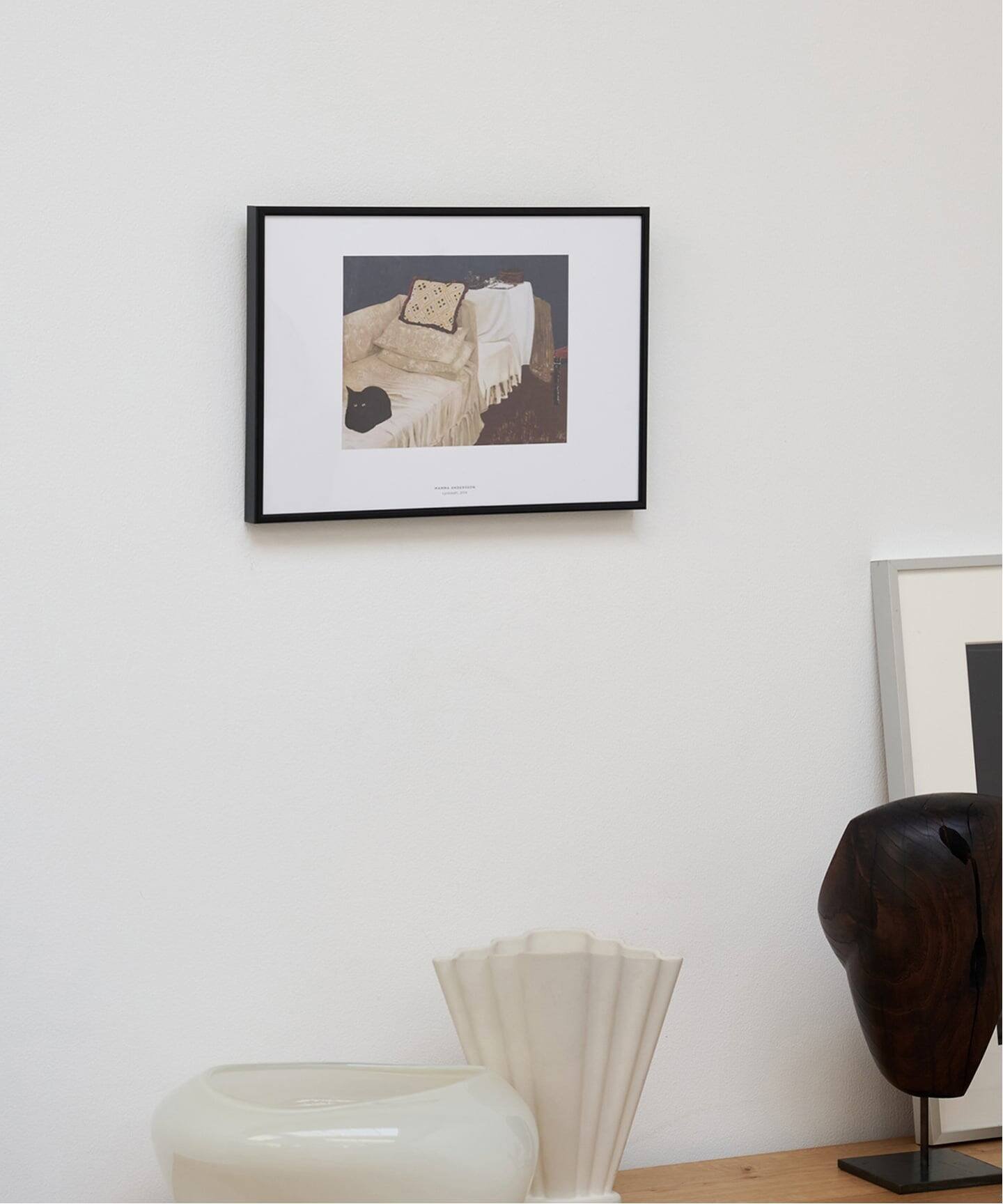 JOURNAL STANDARD FURNITURE 【LOUSIANA POSTER】Mamma Andersson - Lyckokat A3 アートフレーム ジャ..