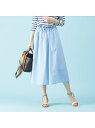 【SALE/70%OFF】Rouge vif la cle ドロストリングスフロントスカート ルージュ・ヴィフ ラクレ スカート その他のスカート ブルー ベージュ グリーン【送料無料】