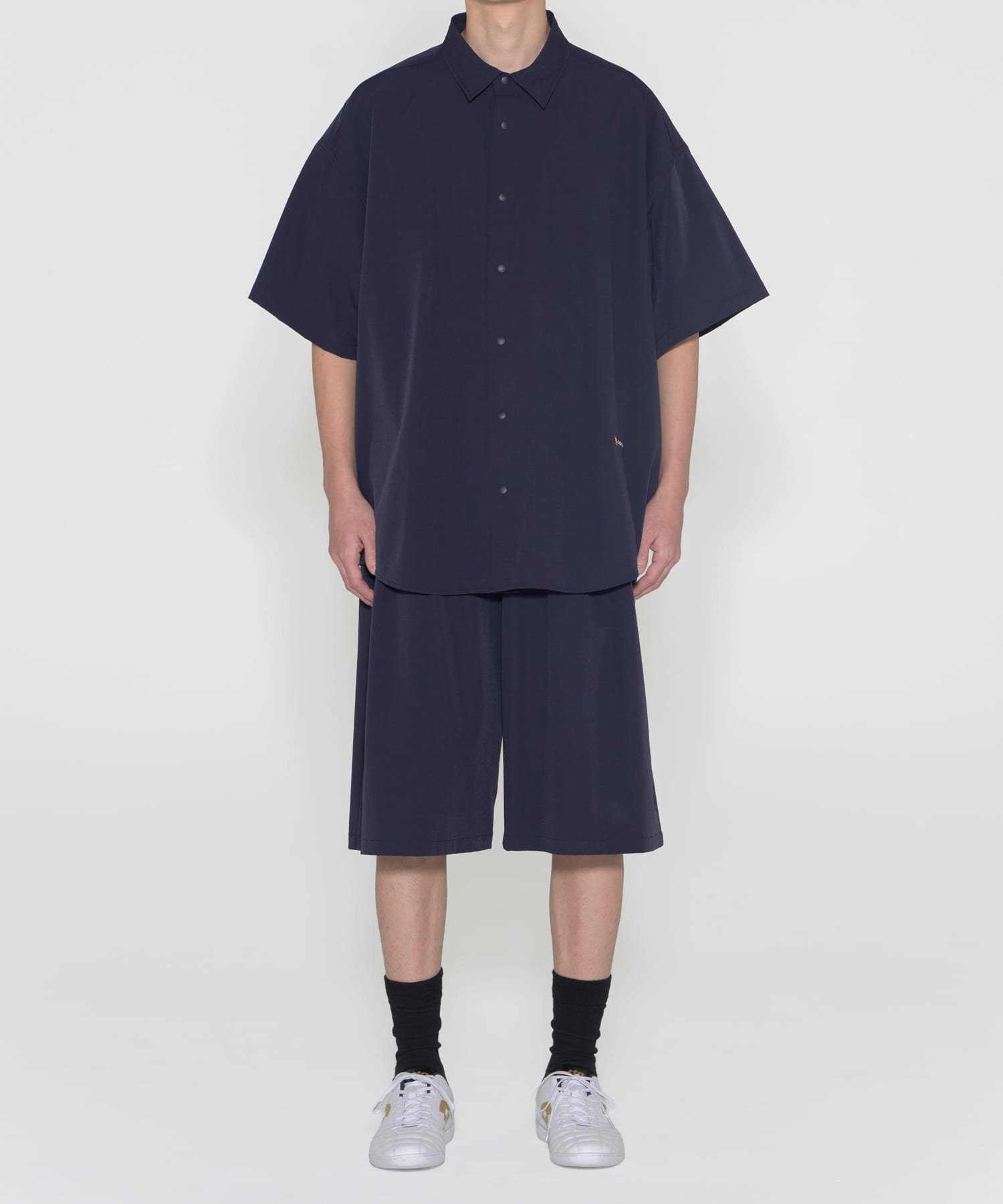 LOTTO 4WAY STRETCH NYLON SHIRTS アーバンリサーチ トップス シャツ・ブラウス ブラック ネイビー