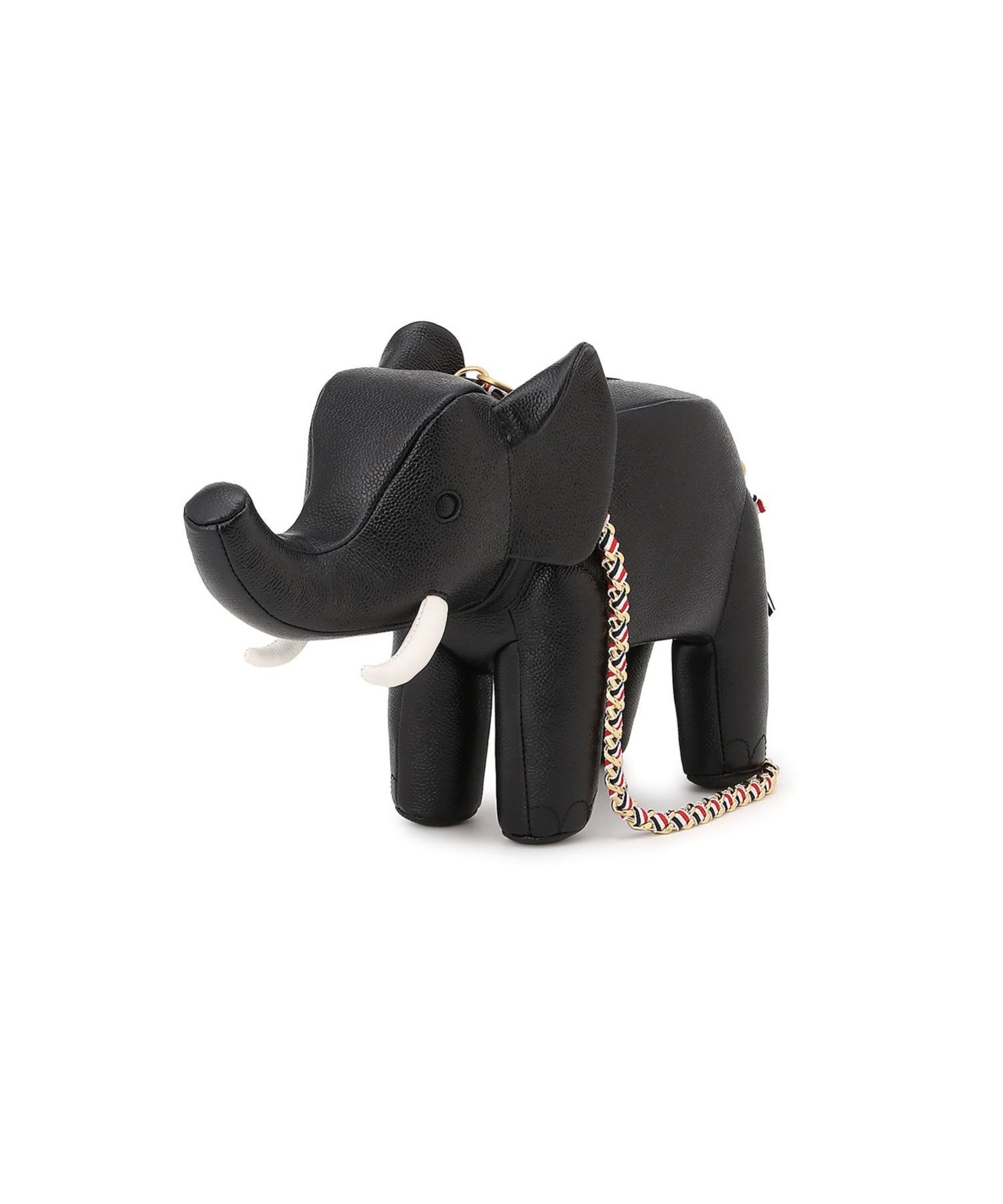 SMALL ELEPHANT BAG IN PEBBLE GRAIN LEATHER トムブラウン バッグ ショルダーバッグ ブラック