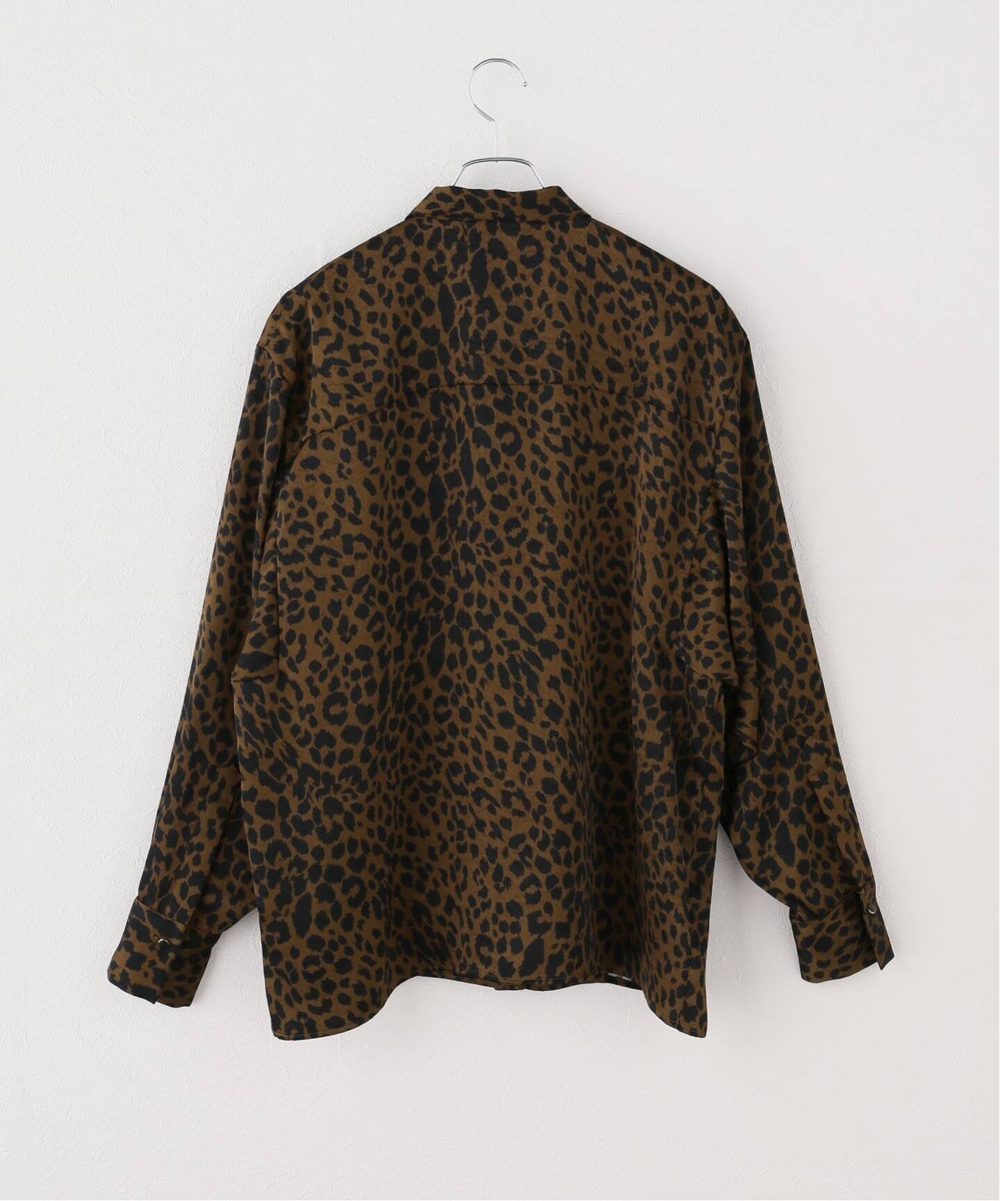 JOURNAL STANDARD 【ARCHIVE STANCE/アーカイブスタンス】 Leopard dolman S SHIRT ジャーナル スタンダード トップス シャツ・ブラウス ベージュ
