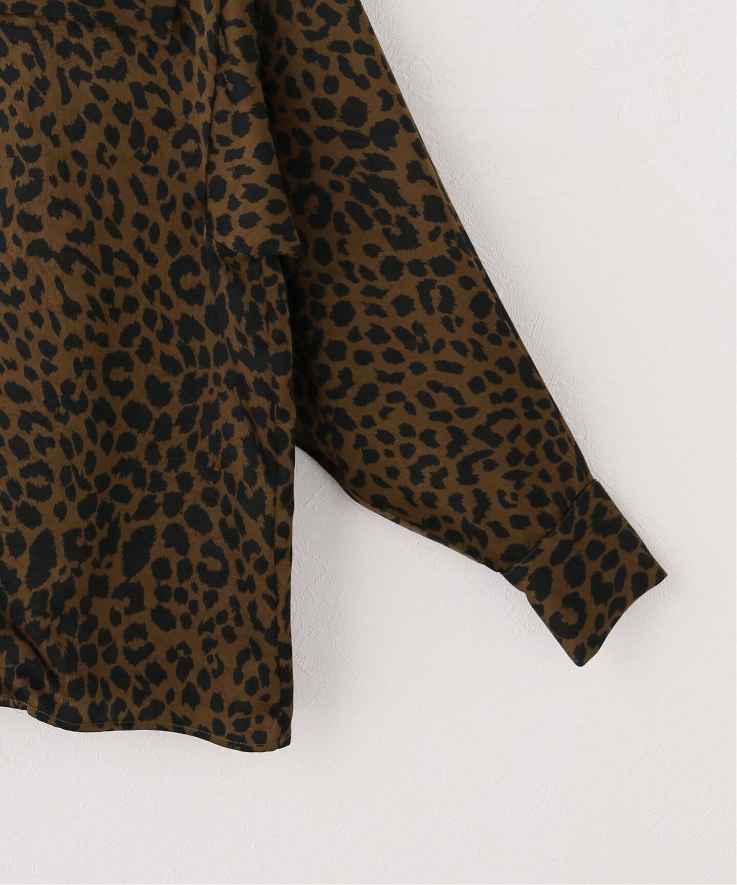 JOURNAL STANDARD 【ARCHIVE STANCE/アーカイブスタンス】 Leopard dolman S SHIRT ジャーナル スタンダード トップス シャツ・ブラウス ベージュ