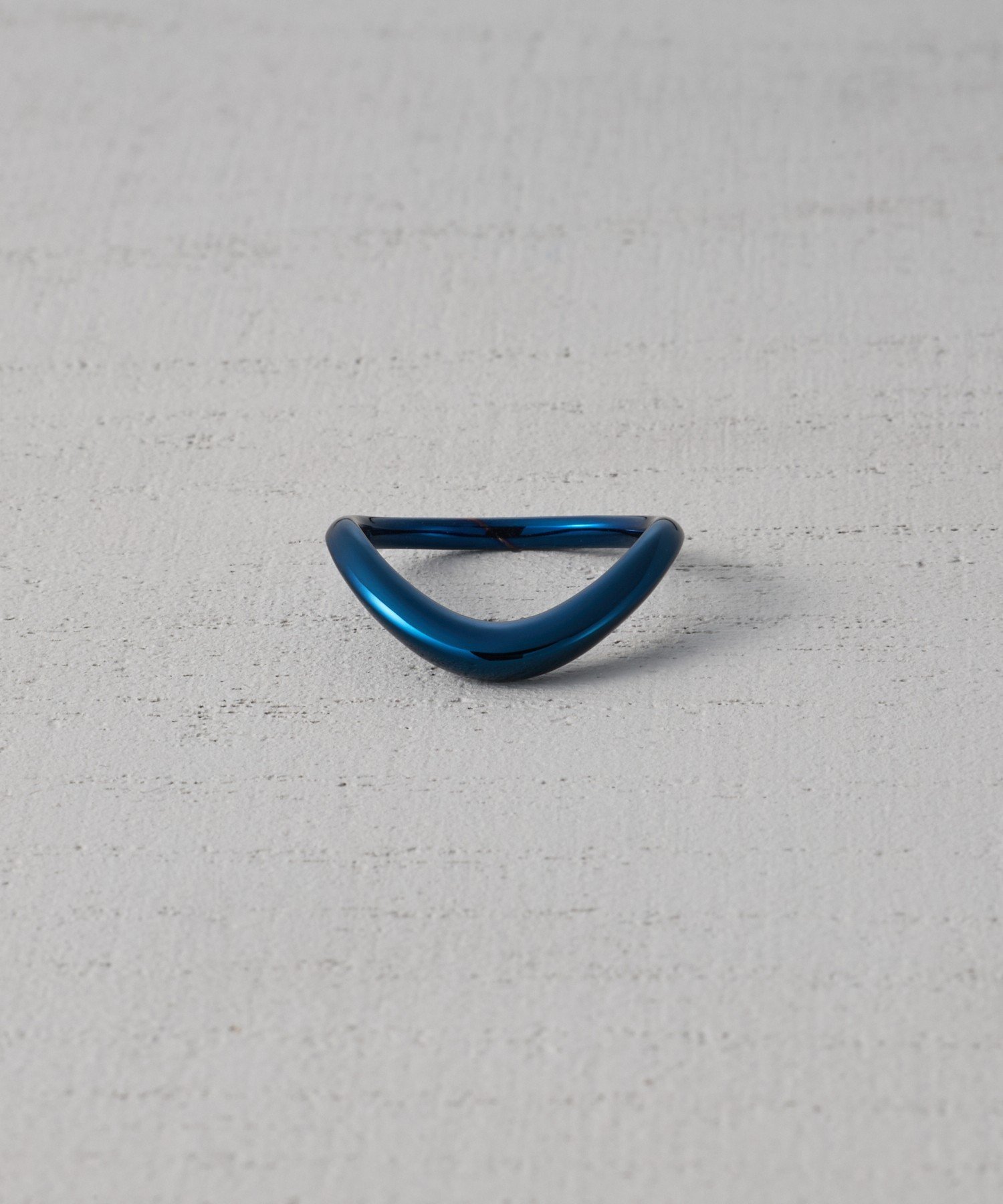 and cloud Ink Saucer Ring アンドクラウド アクセサリー・腕時計 リング・指輪 ブルー【送料無料】