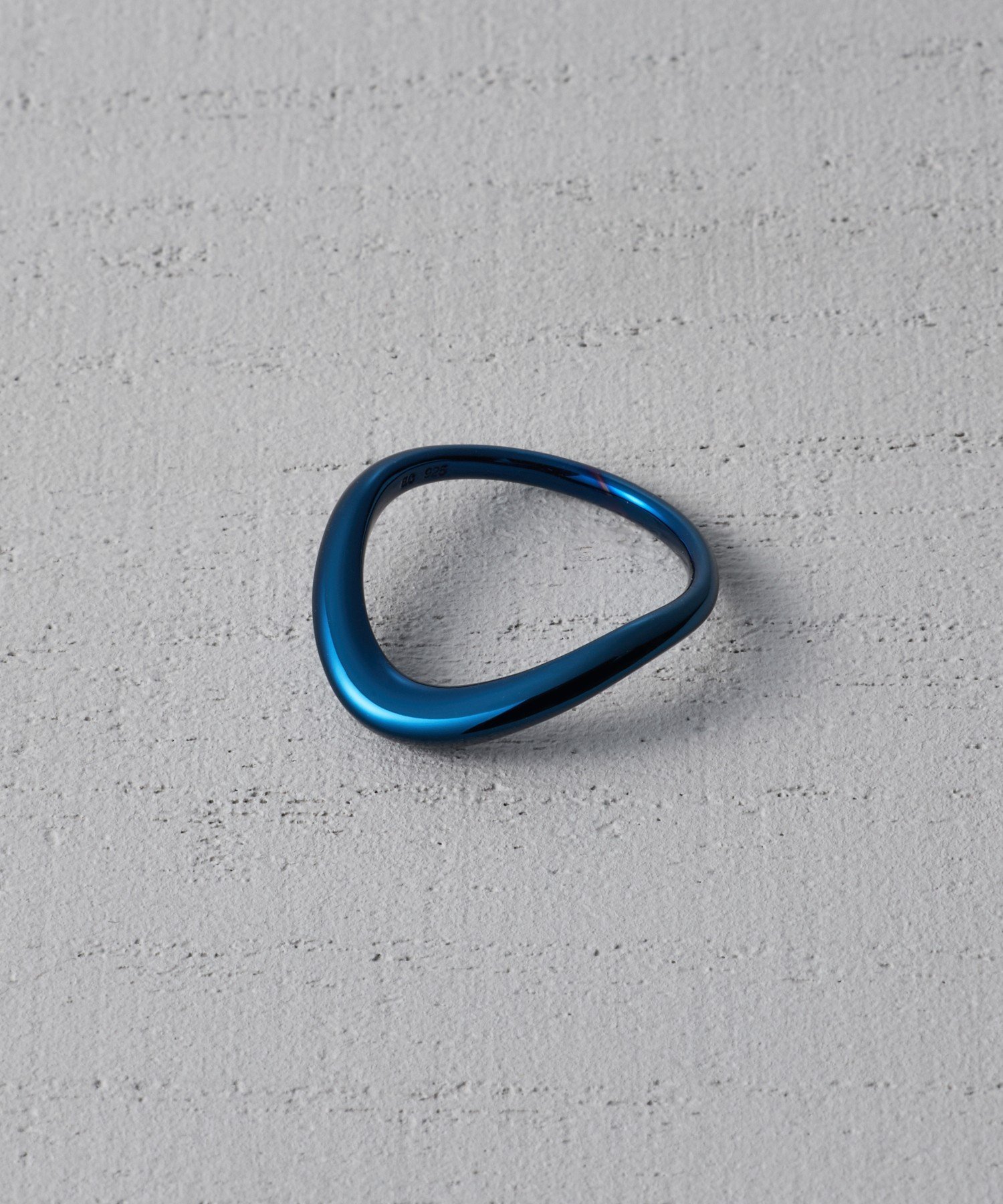 Ink Saucer Ring アンドクラウド アクセサリー・腕時計 リング・指輪 ブルー