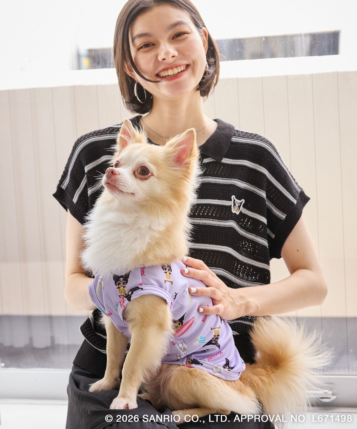 【SALE／30%OFF】ROPE' PICNIC PASSAGE 【サンリオキャラクターズ*ROPE' PICNIC】【DOG】日焼けデザイン ひんやり冷感ウェア ロペピクニック ペット用品 ペットウェア・ペット服 イエロー ピンク ホワイト stylife-15826024 Rakuten Fashion サンプル画像3