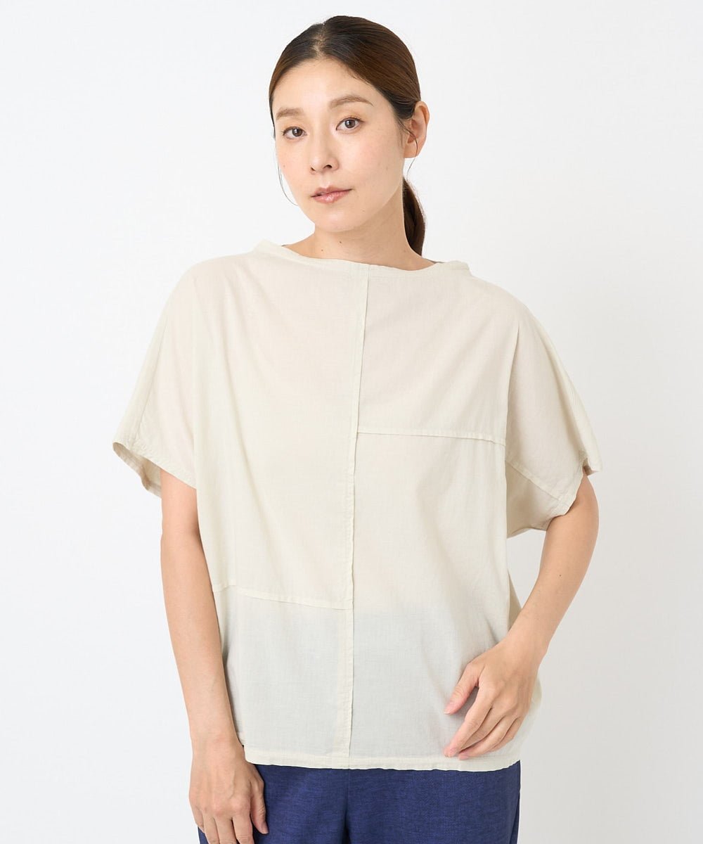 【SALE／60%OFF】GIANNI LO GIUDICE [洗える]ビワコットンプルオーバーカットソー ジャンニロジュディ..