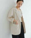 【SALE/30%OFF】URBAN RESEARCH テーラードデニムジャケット アーバンリサーチ ジャケット・アウター デニムジャケット ブルー ホワイト【送料無料】