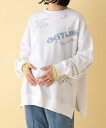 【SALE/54%OFF】LEPSIM 【産前・産後対応】マタニティ/落書きプリントスウェット レプシィム マタニティウェア・ベビー用品 その他のマタニティグッ...