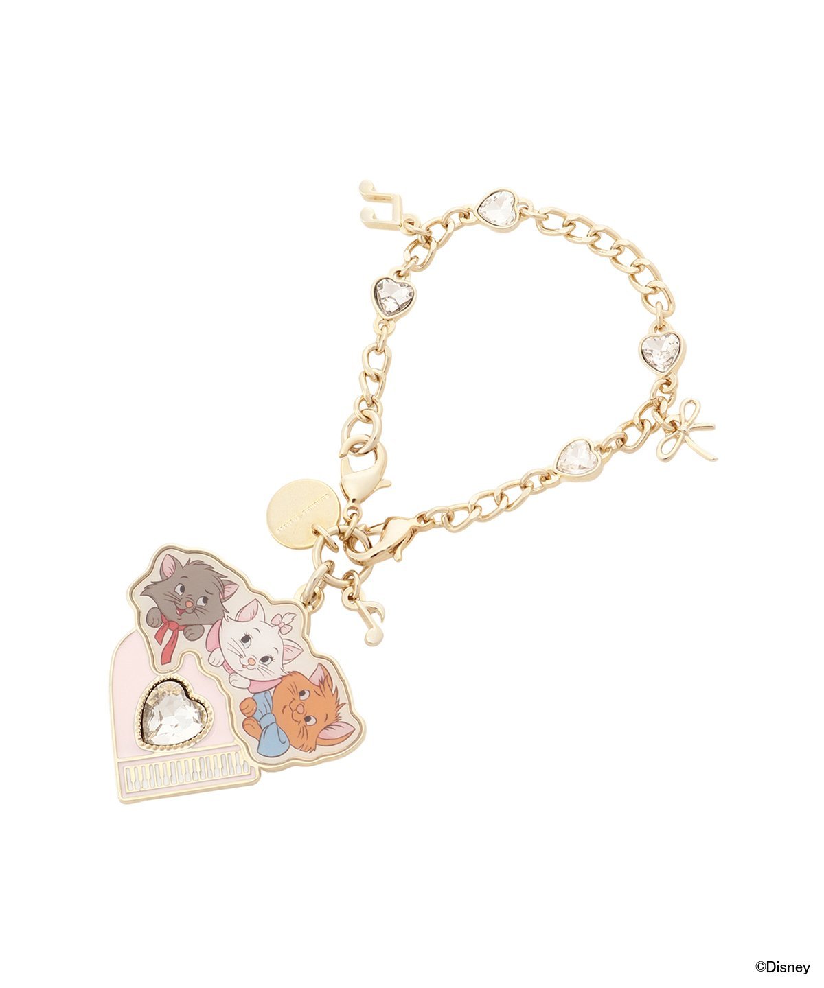 Samantha Thavasa 『おしゃれキャット』コレクション 2wayチャーム サマンサタバサ ファッション雑貨 チャーム・キーチェーン ゴールド【送料無...