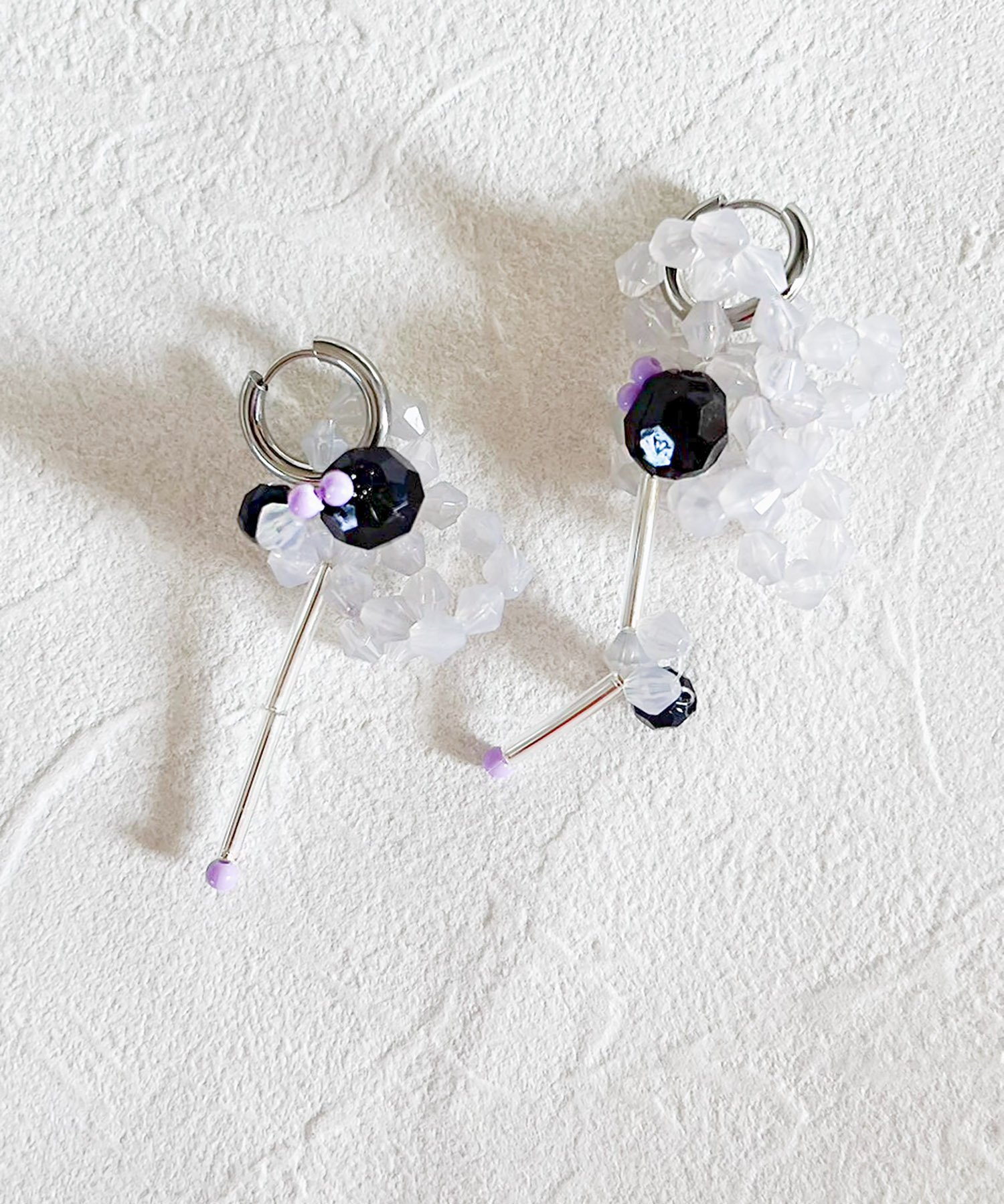 Editors Draw Flower pierce エディターズ ドロー アクセサリー・腕時計 ピアス カーキグリーン ホワイト ピンク パープル ブルー【送料無料】