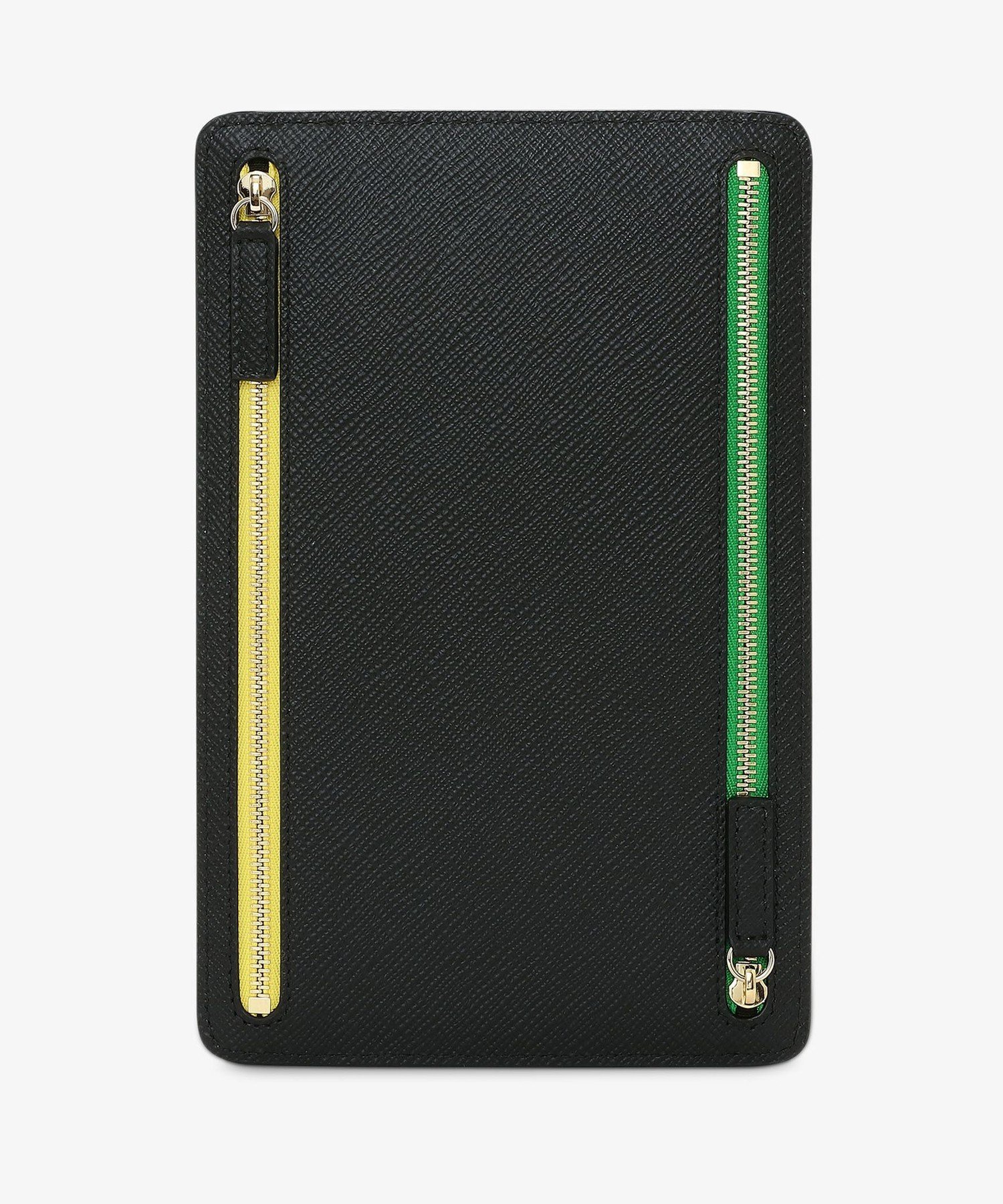 SMYTHSON Panama Multi-Zip Case スマイソン 財布・ポーチ・ケース その他の財布・ポーチ・ケース ブラック【送料無料】