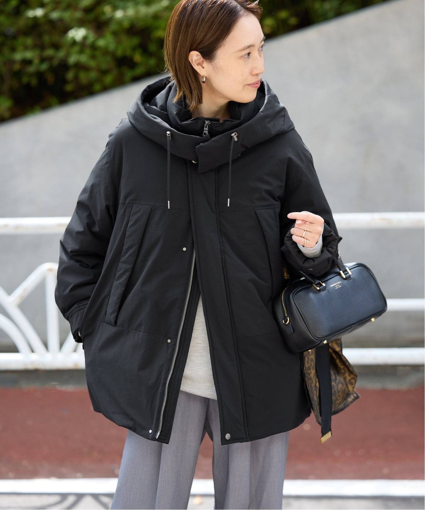 SLOBE IENA 《予約》フェザーライト撥水モンスターダウン スローブ イエナ ジャケット・アウター ダウンジャケット・ダウンベスト ベージュ ブラウン ブラック【送料無料】のサムネイル