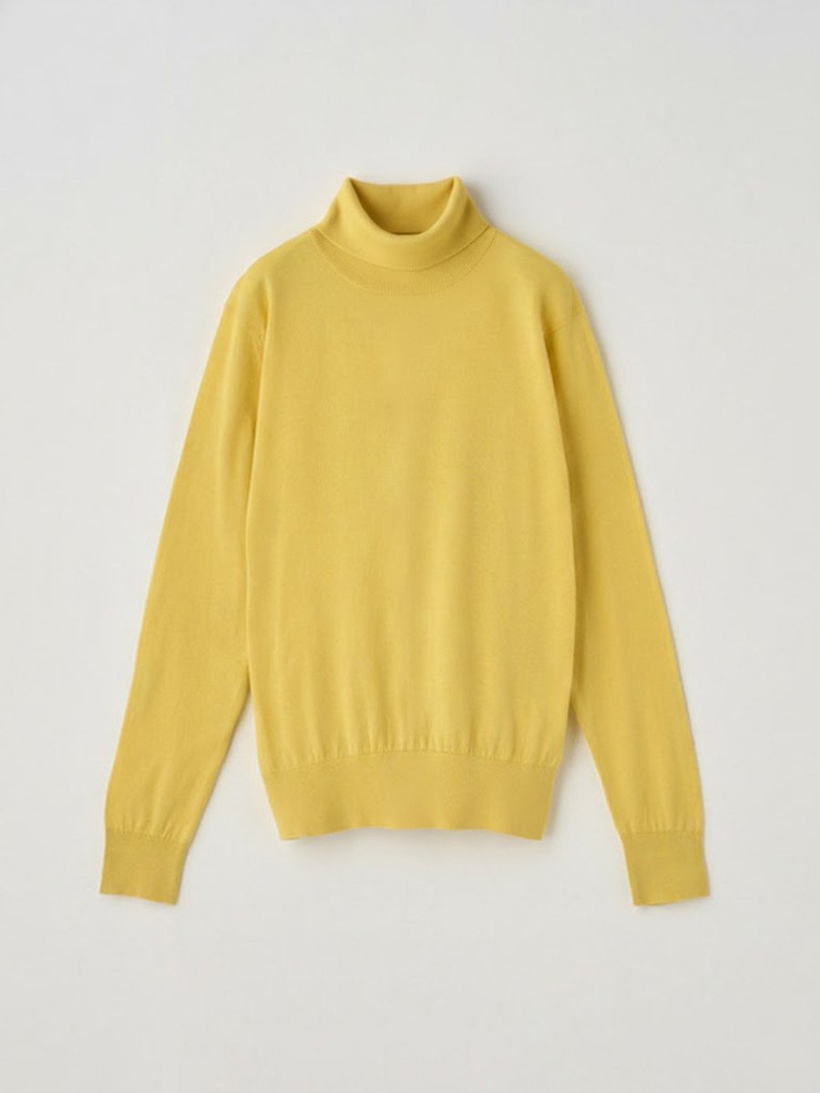 JOHN SMEDLEY タートルネック長袖コットンニットプルオーバー ｜ FRANCES ｜ 30G MODERN FIT ジョンスメドレー トップス ニット【送料無料】