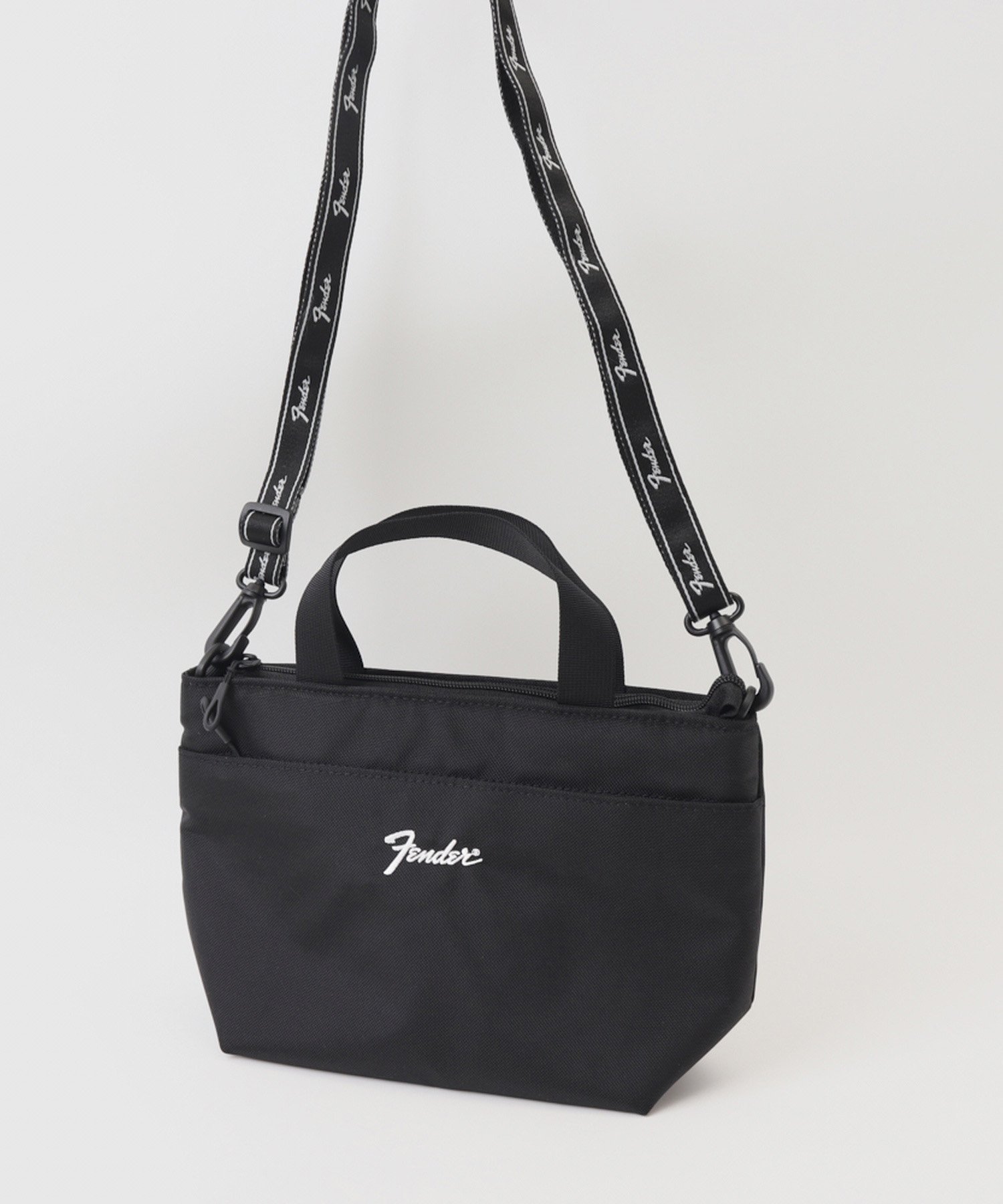 BACKYARD FAMILY Fender 2WAYショルダーバッグ ローラ バッグ ショルダーバッグ ブラック グレー【送料無料】