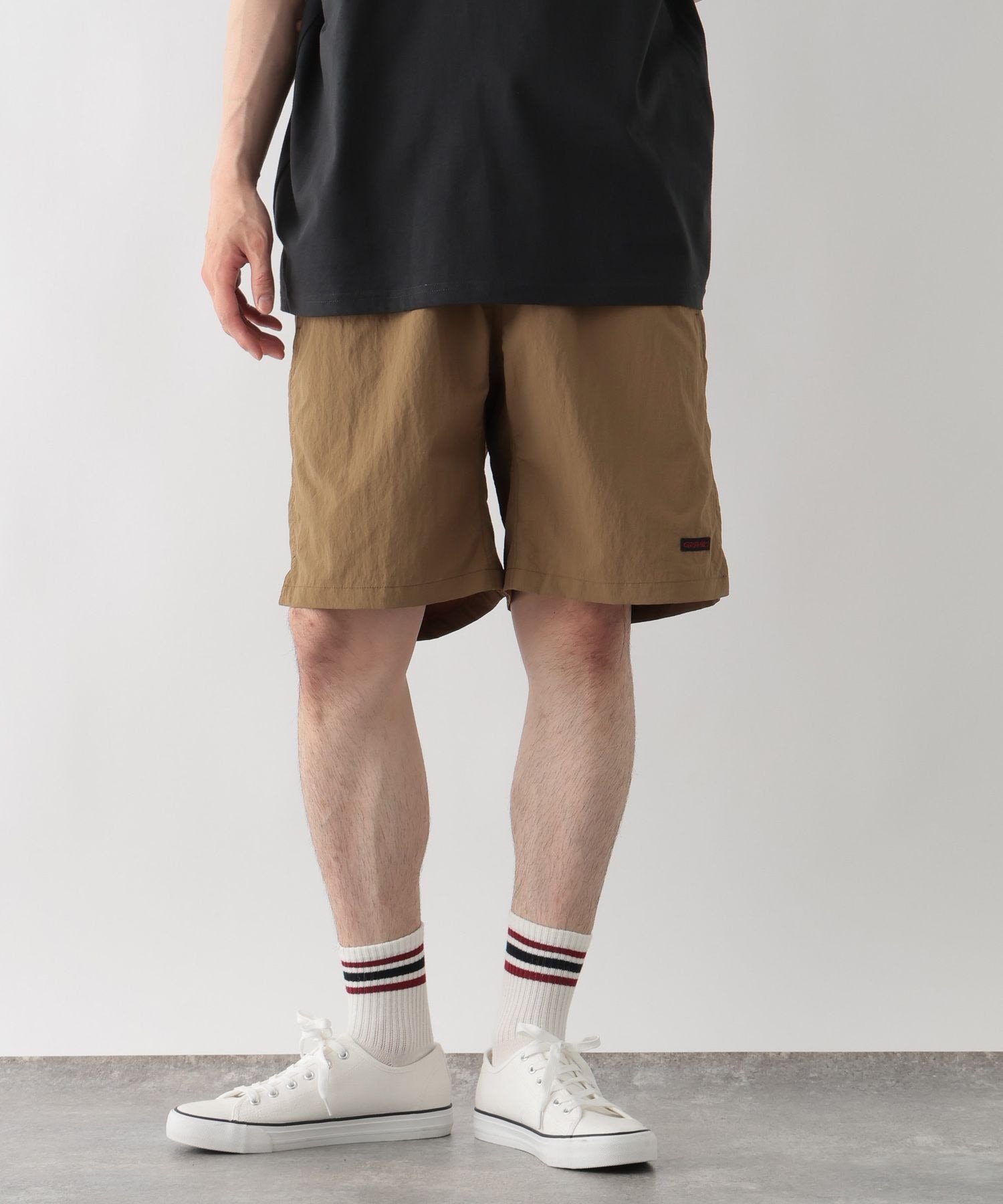 GLOBAL WORK GRAMICCI(グラミチ)/ナイロンショートパンツ/595897 グローバルワーク パンツ その他のパンツ ネイビー ブラック【送料無料】