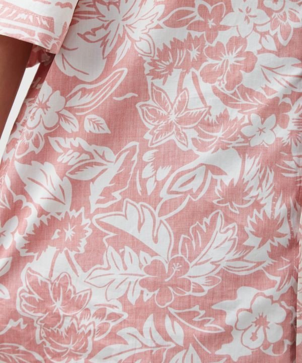 Kahiko 【カヒコ】カラオアメンズシャツ アミナコレクション トップス シャツ・ブラウス ブルー レッド