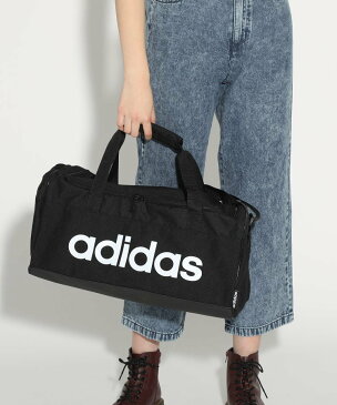 【SALE/20%OFF】PINK-latte 【adidas/アディダス】 スポーツバッグ(S) ピンク ラテ バッグ ボストンバッグ ブラック