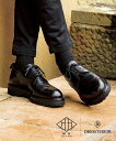 DRESSTERIOR 【DRESSTERIOR別注】 WH(ダブルエイチ) プレントゥ ブラック*レッド ドレステリア シューズ・靴 ブーツ ブラック【送料無...