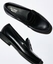 JOURNAL STANDARD 【G.H.BASS * JOURNAL STANDARD】 別注 LARSON MOC - RUBBER SOLE ジャーナル スタンダード シューズ・靴 ローファー ブラック【送料無料】