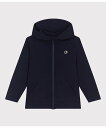 【SALE/20%OFF】PETIT BATEAU ジップアップパーカ プチバトー トップス パーカー・フーディー ネイビー【送料無料】