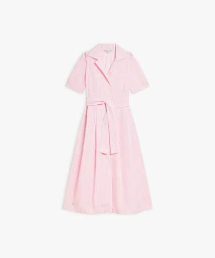 agnes b. FEMME CAV0 ROBE ワンピース アニエスベー ワンピース・ドレス シャツワンピース ピンク【送料無料】 agnes b. FEMME CAV0 ROBE ワンピース アニエスベー ワンピース・ドレス シャツワンピース ピンク【送料無料】