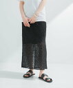 【SALE/50%OFF】URBAN RESEARCH シアージャガードストレートスカート アーバンリサーチ スカート その他のスカート ブラック ホワイト【送料無料】