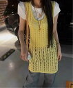 HALEY PESCA HALEY PESCA/(W)HALEY PESCA/メッシュ タンクトップ ワンピース チェルカ トップス ノースリーブ・タンクトップ...