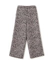 TOMORROWLAND collection 【WEB先行予約】ローズラインファンシー ワイドストレートパンツ トゥモローランド パンツ その他のパンツ ブラ...