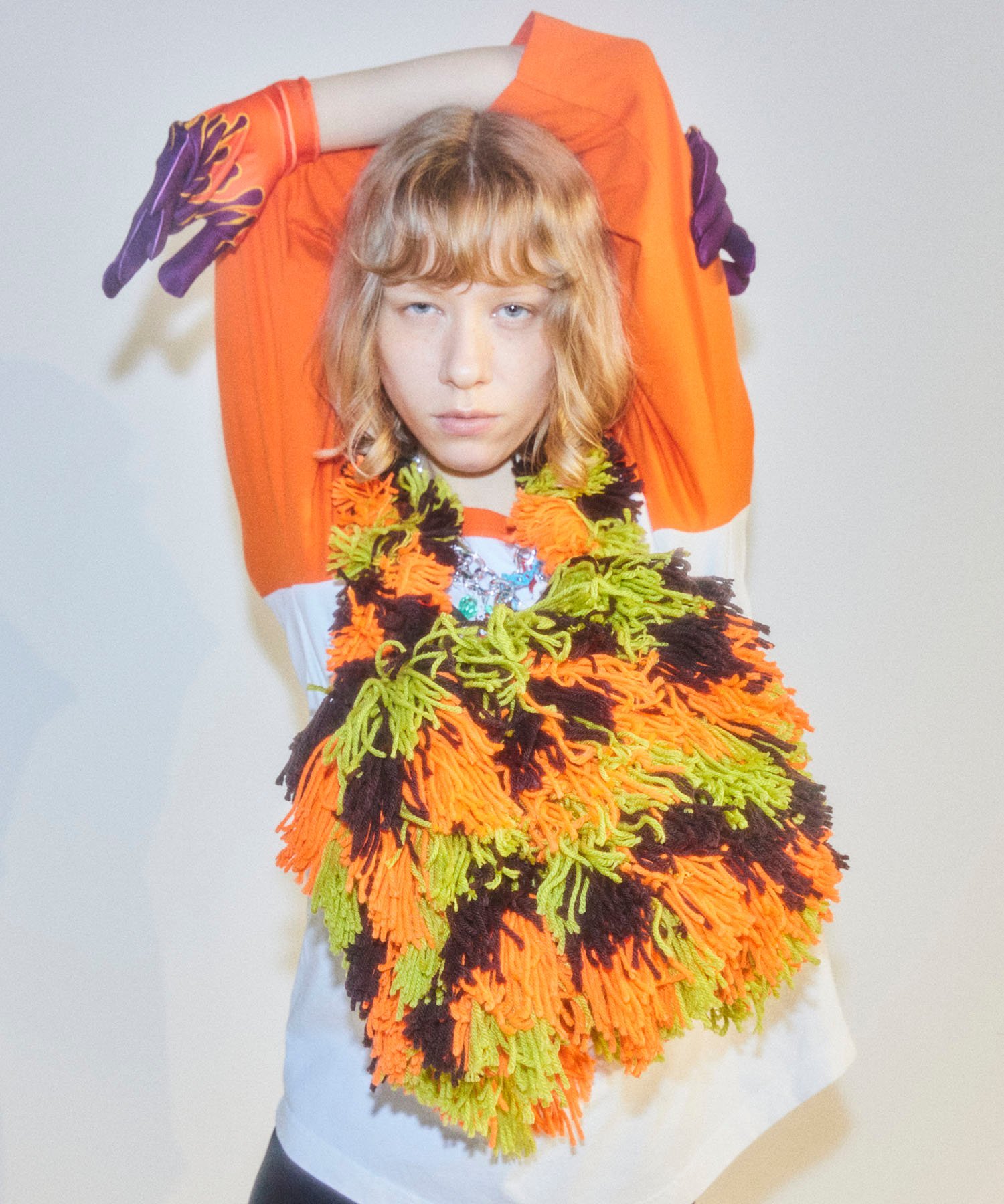 HEY! Mrs ROSE HEY! Mrs ROSE(ヘイ!ミセスローズ)Mop Monster BAG キャセリーニ バッグ ハンドバッグ ..