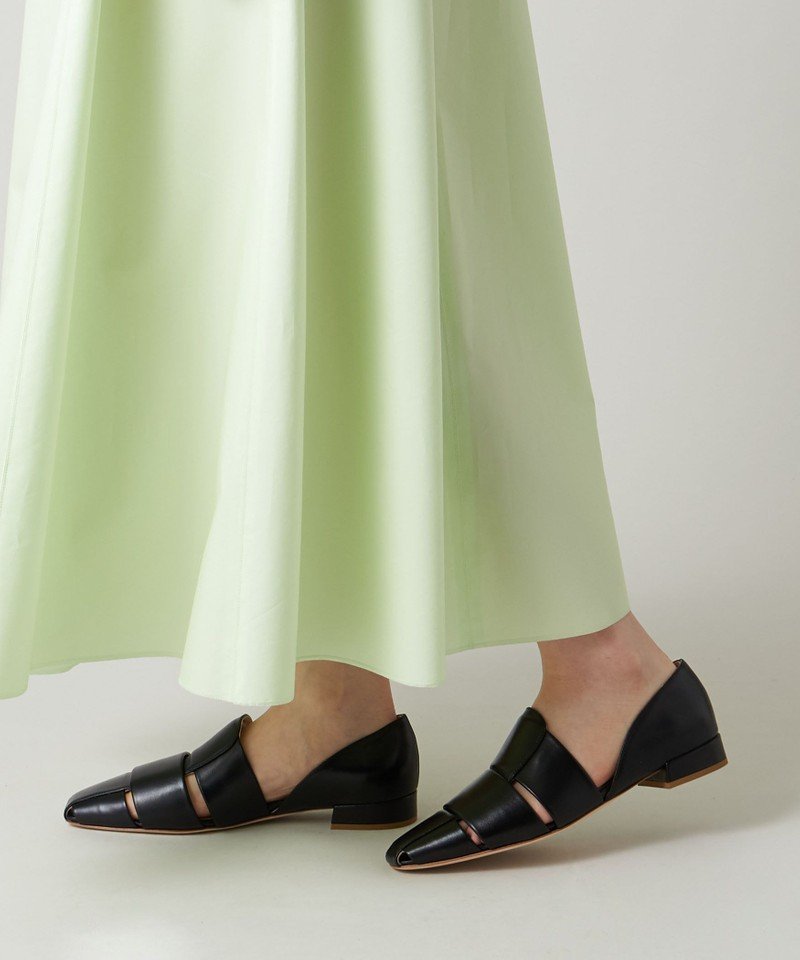 Odette e Odile 【別注】＜FABIO RUSCONI＞ Alternate FLT オデット エ オディール シューズ・靴 スリッポン ブラック グレー ブラウン【送料無料】のサムネイル