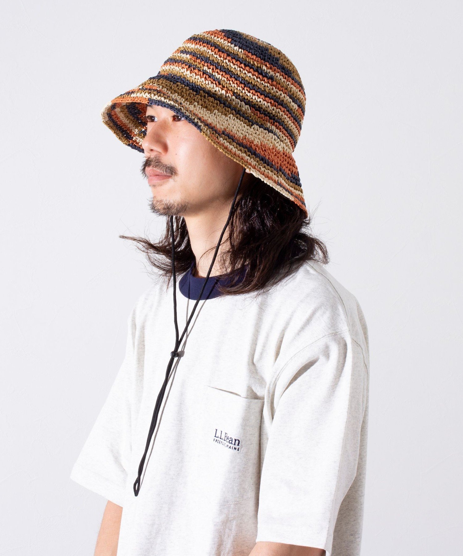 楽天Rakuten FashionGLOSTER 【halo Commodity/ハロ コモディティー】Chip Dome Hat ペーパーハット 麦わら フレディ アンド グロスター 帽子 ハット オレンジ グリーン グレー【送料無料】