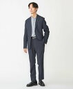 【SALE/15%OFF】SHIPS MEN 【WEB限定】SHIPS:<手洗い可能>デニムライク ストレッチ セットアップ(ジャケット+パンツ) シップス ス...