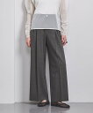 【SALE/60%OFF】UNITED ARROWS タック イージーパンツ ユナイテッドアローズ アウトレット パンツ その他のパンツ ホワイト グレー【送料...