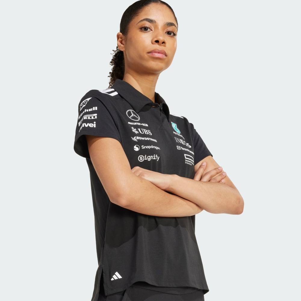 【SALE／20%OFF】adidas 【公式】アディダス adidas MERCEDES-AMG PETRONAS F1チーム ポロ アディダス トップス ポロシャツ ブラック【送料無料】