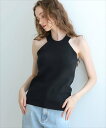 【SALE/15%OFF】Donoban ニットブラタンク ドノバン トップス ノースリーブ・タンクトップ ピンク グレー ホワイト ブラック【送料無料】