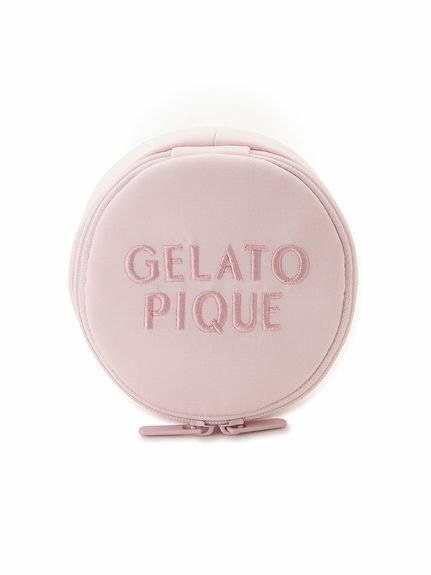 gelato pique 3柄オーバルポーチ ジェラートピケ 財布・ポーチ・ケース ポーチ ネイビー ホワイト ピンク【送料無料】